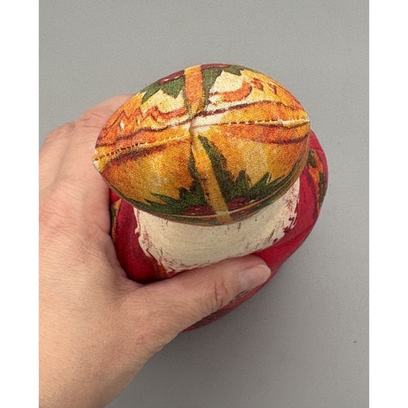 Vintage Dutch Sinterklaas Santa Designed by Hudson Talbott Cloth Pillow 1976 - Picture 7 of 9